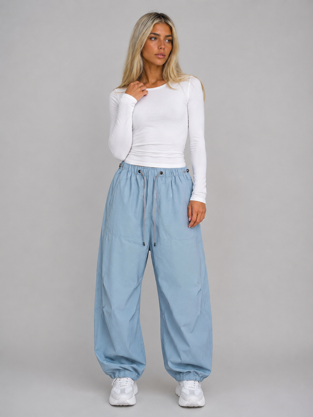Women's Baggy Cargo Trousers