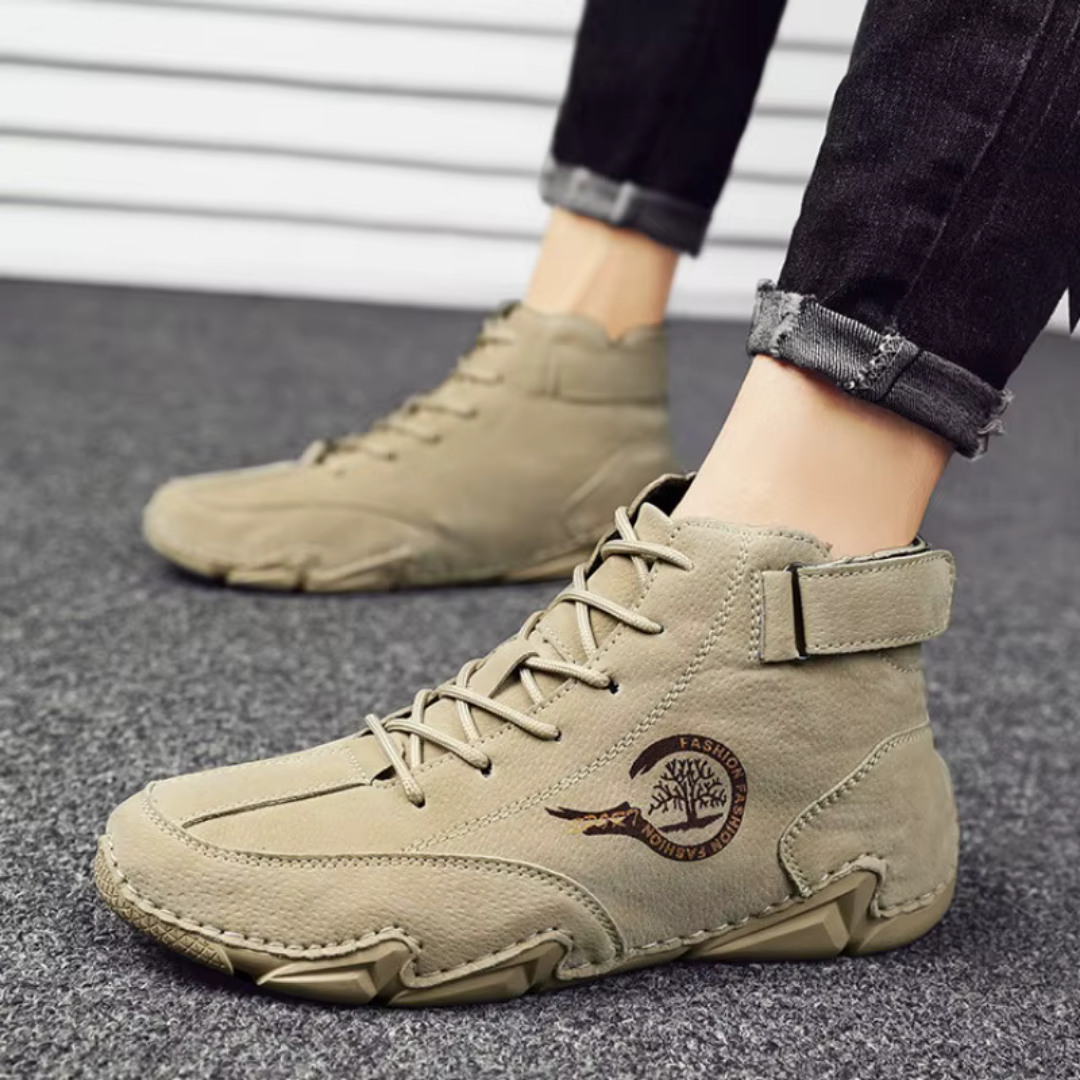 High-Top Desert Ankle Boots