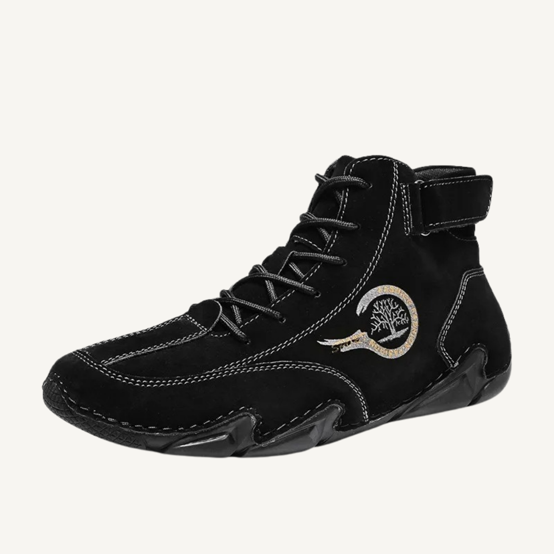 High-Top Desert Ankle Boots