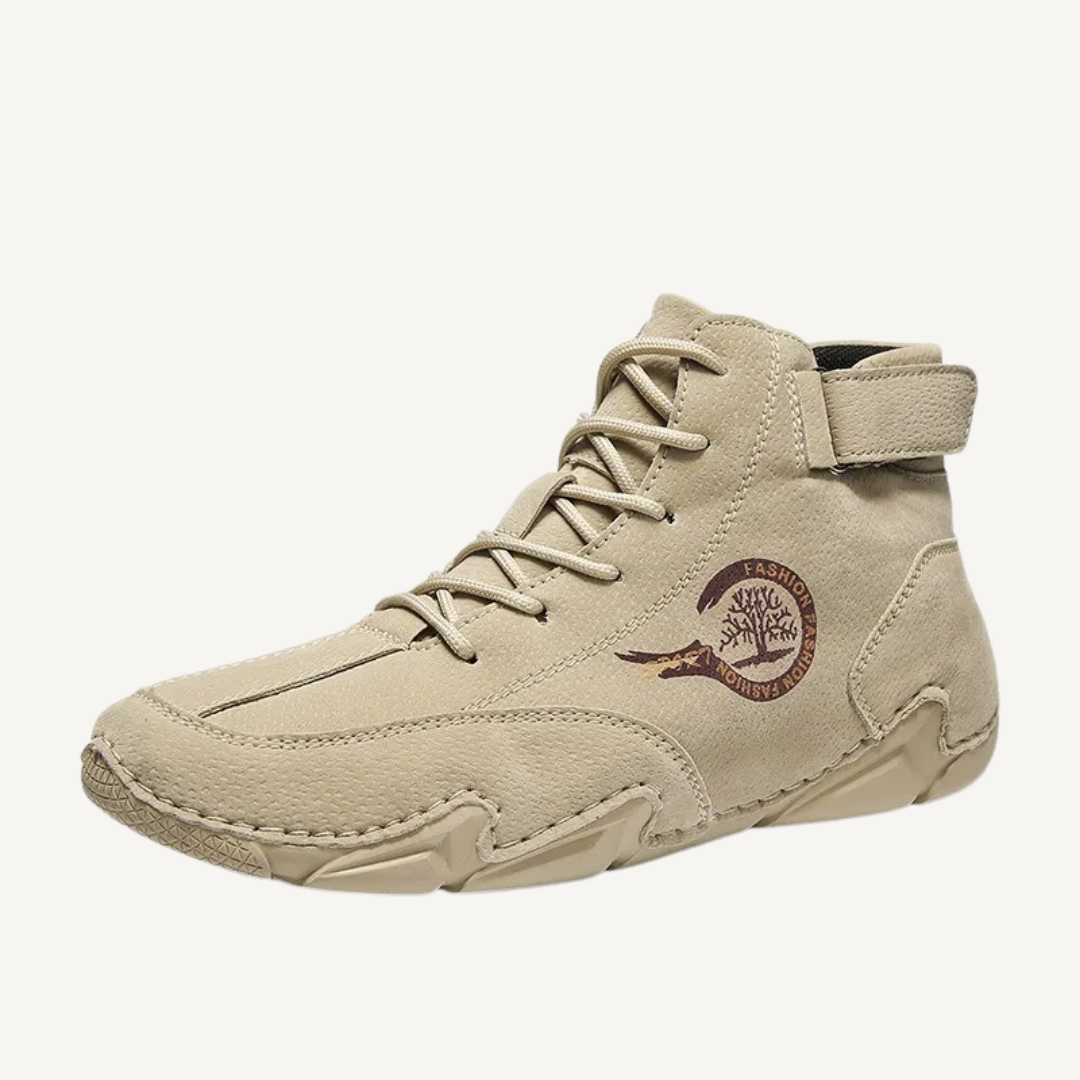 High-Top Desert Ankle Boots
