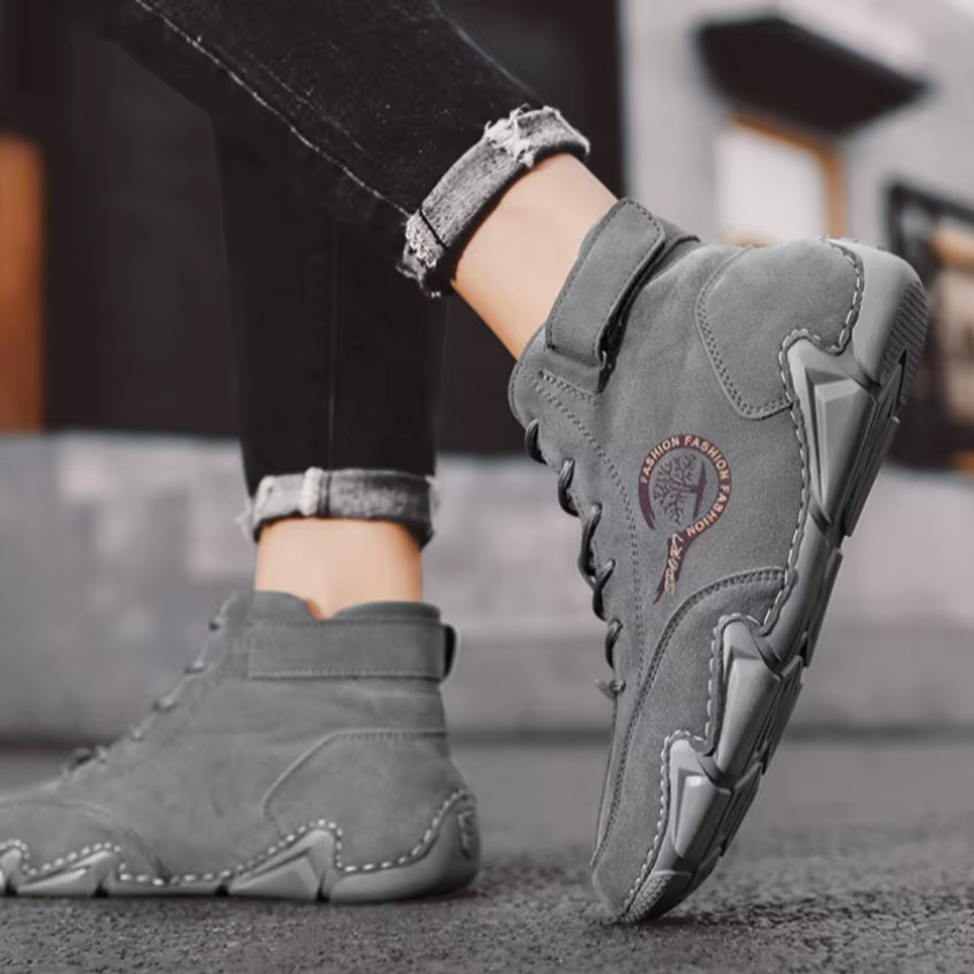 High-Top Desert Ankle Boots