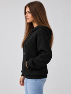 Women's Waffle Knit Hoodie