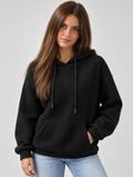 Women's Waffle Knit Hoodie