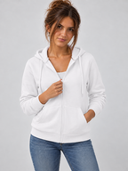 Women's Fleece-Lined Full-Zip Outdoor Hoodie