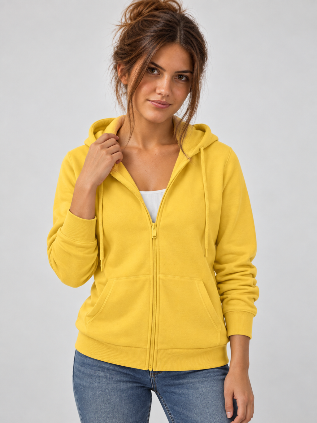 Women's Fleece-Lined Full-Zip Outdoor Hoodie