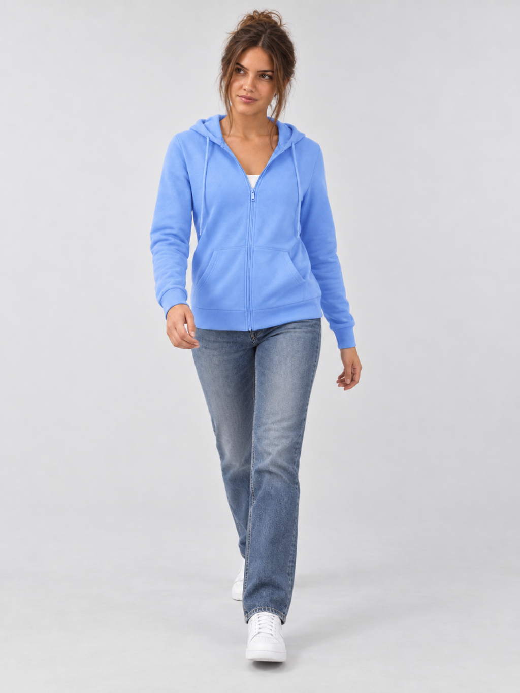 Women's Fleece-Lined Full-Zip Outdoor Hoodie