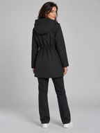 Women's Waterproof Hooded Trench Jacket