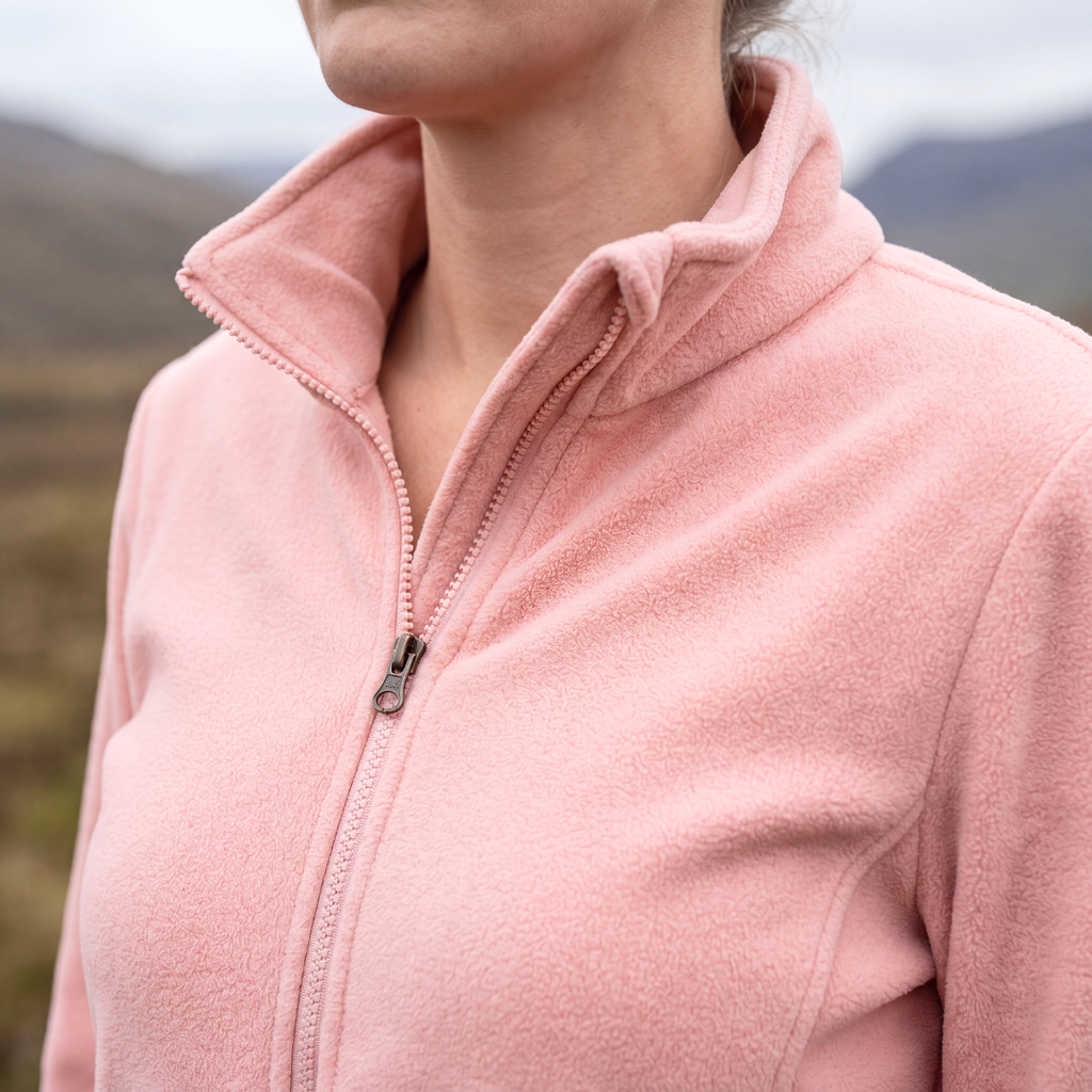 Women's Zip-Neck Fleece Pullover