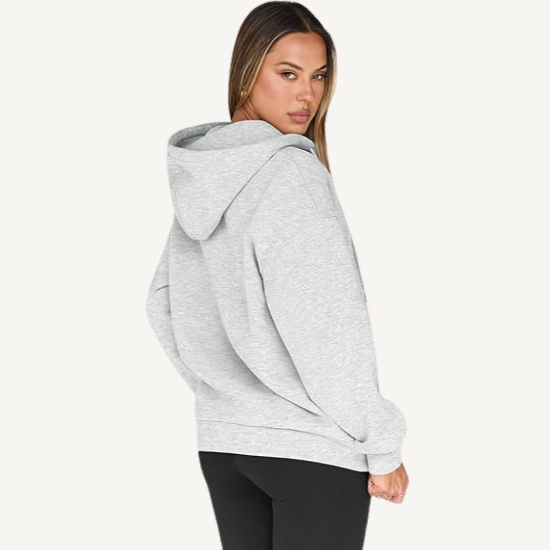 Women's Full-Zip Oversized Hoodie