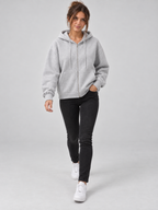 Women's Oversized Zip-Up Hoodie