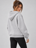 Women's Oversized Zip-Up Hoodie