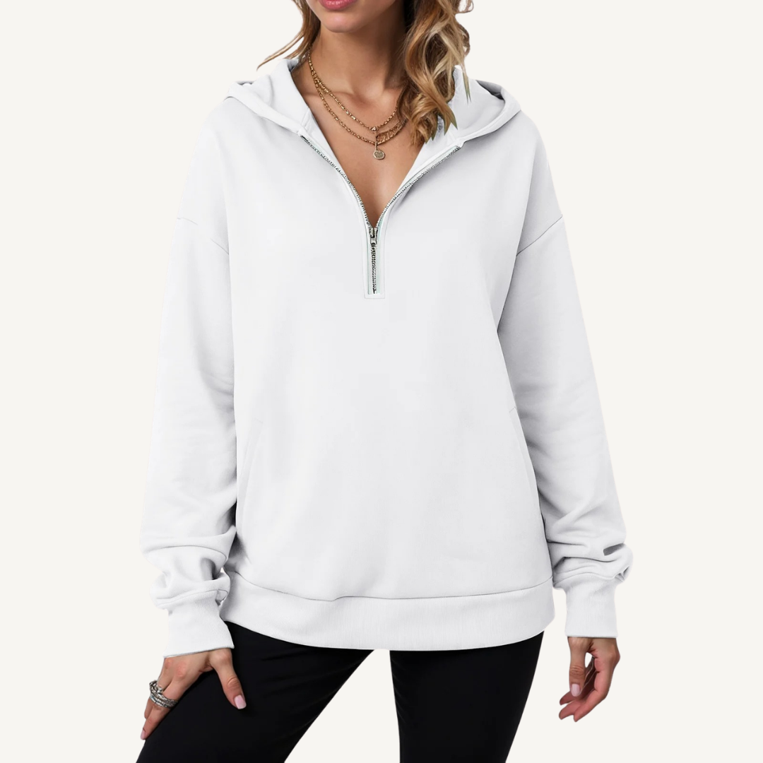 Women's Half-Zip Outdoor Hoodie