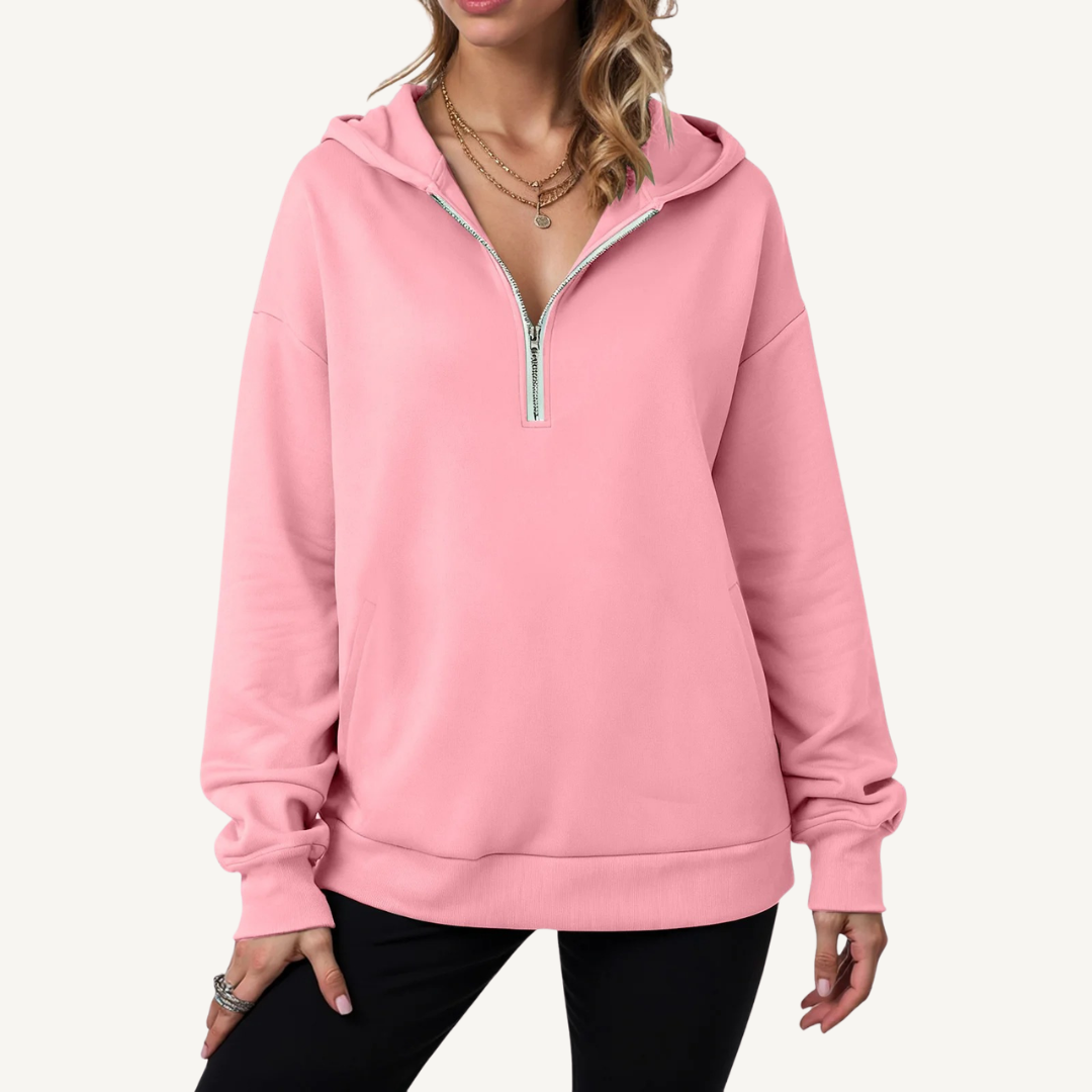 Women's Half-Zip Outdoor Hoodie