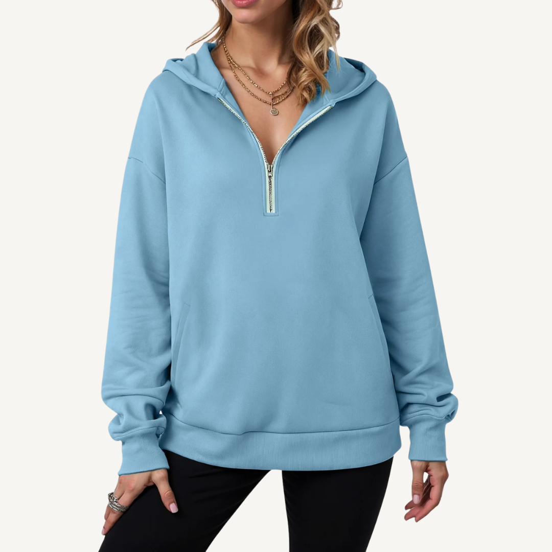 Women's Half-Zip Outdoor Hoodie