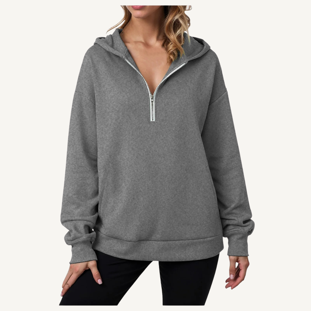 Women's Half-Zip Outdoor Hoodie