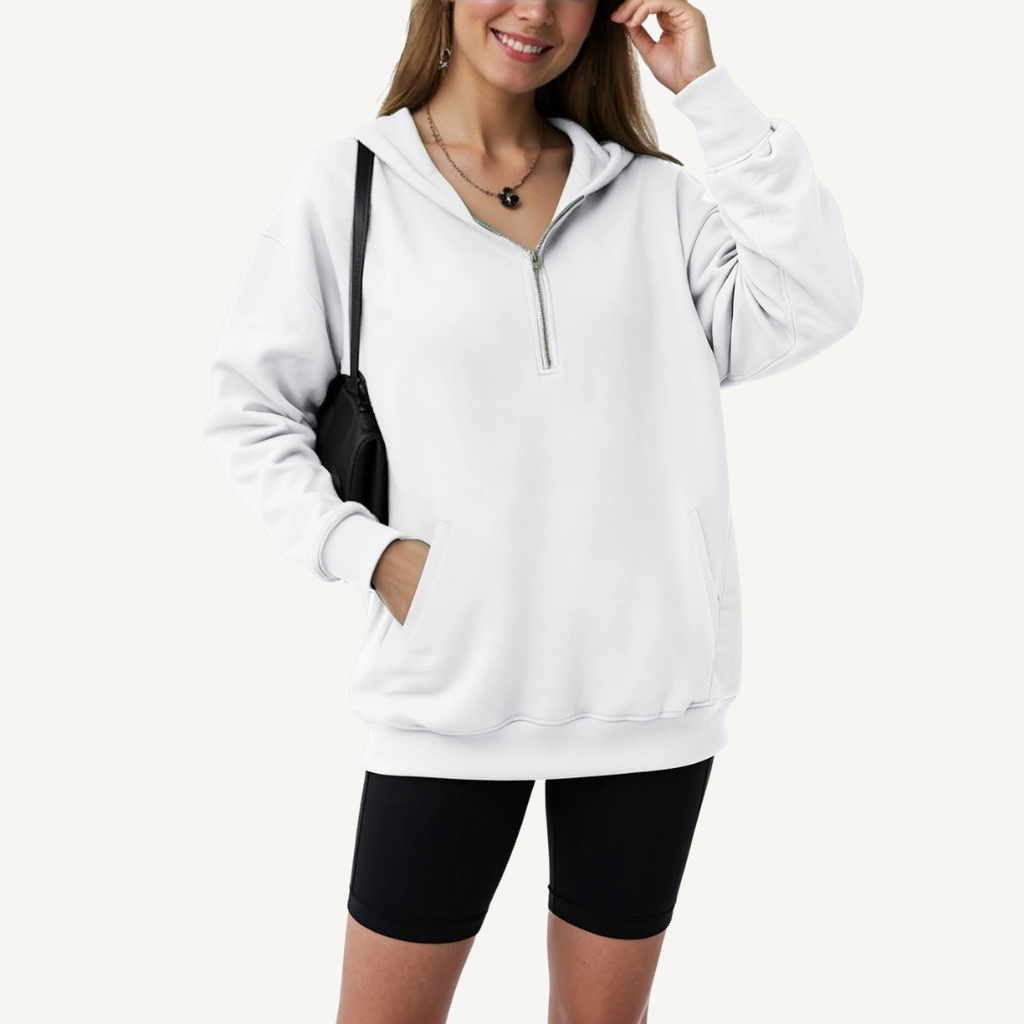 Women's Half-Zip Outdoor Hoodie