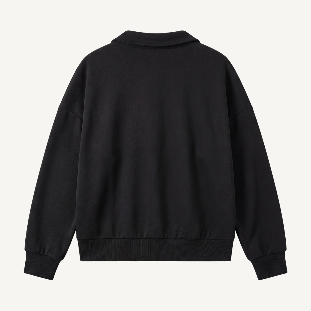 Women's Oversized Half-Zip Fleece
