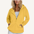Women's Fleece-Lined Full-Zip Outdoor Hoodie