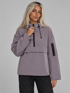 Women's Lightweight Waterproof Windbreaker Jacket