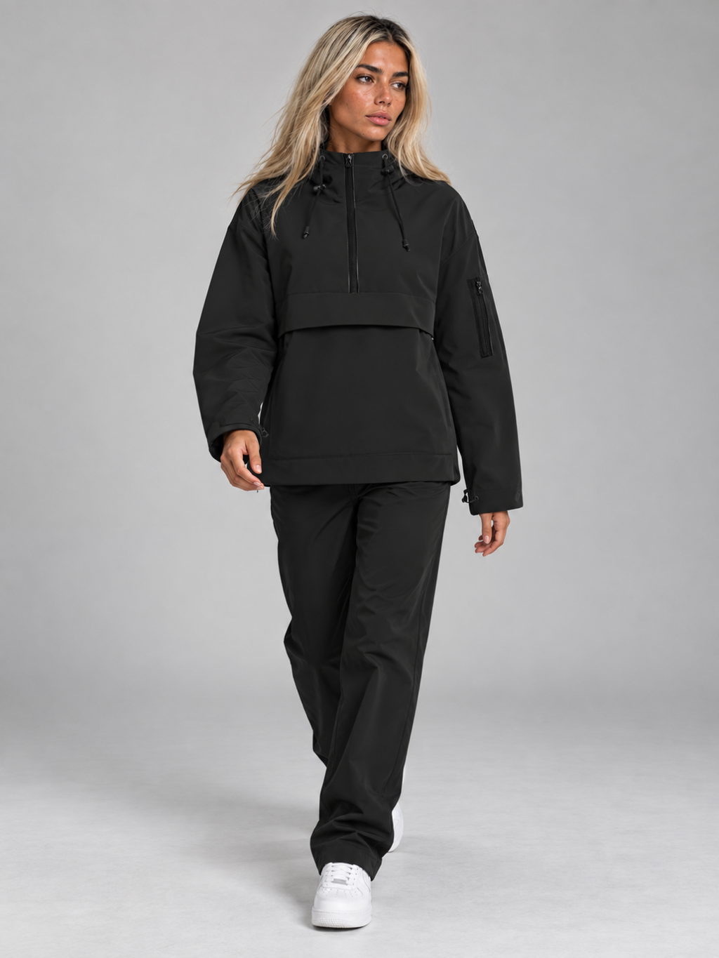 Women's Lightweight Waterproof Windbreaker Jacket