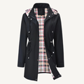 Women's Waterproof Hooded Trench Jacket