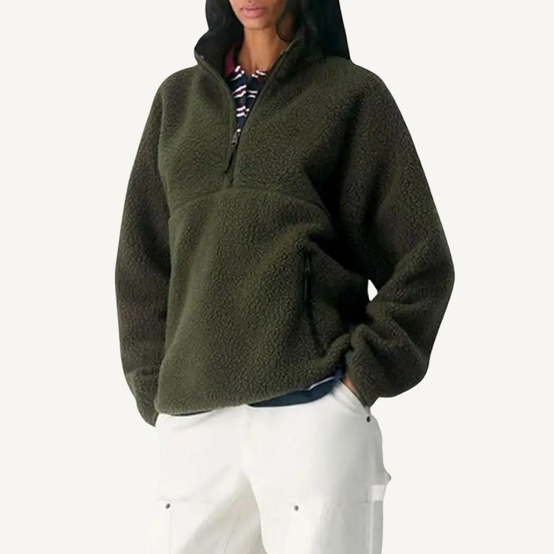 Women's Sherpa Fleece Pullover