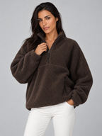 Women's Sherpa Fleece Pullover