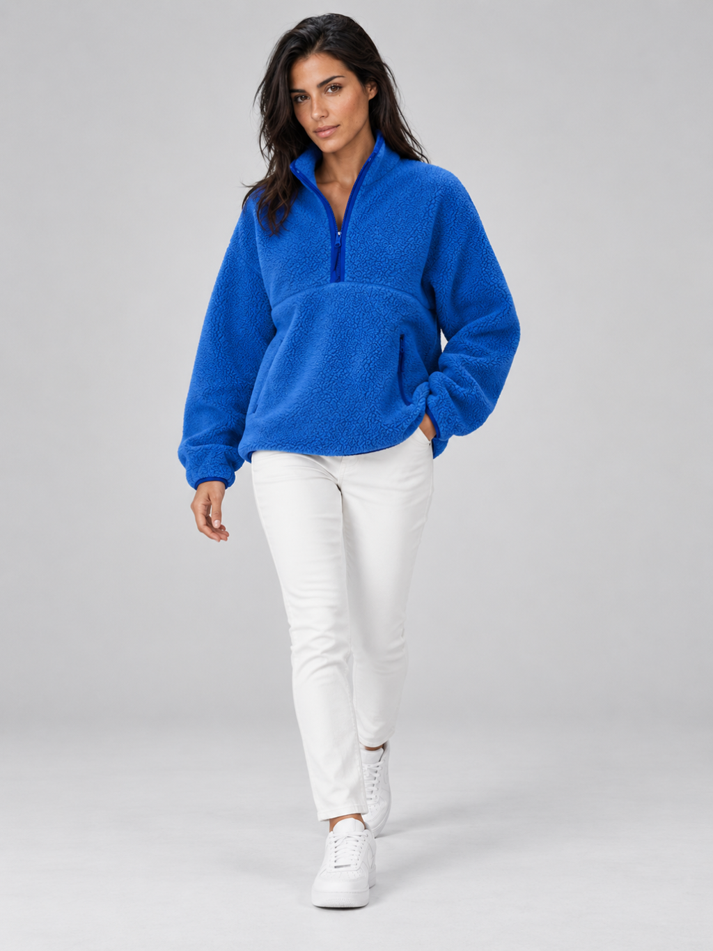Women's Sherpa Fleece Pullover