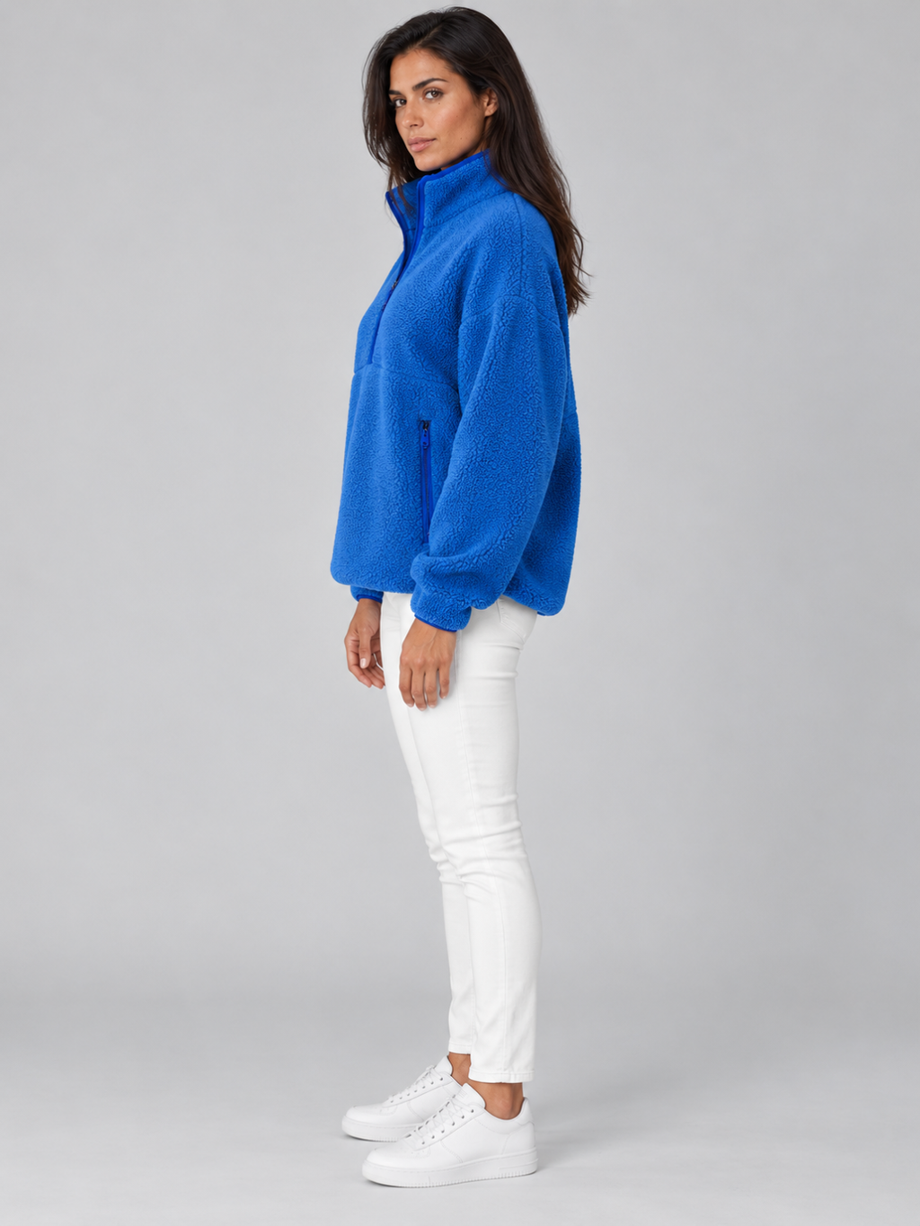 Women's Sherpa Fleece Pullover