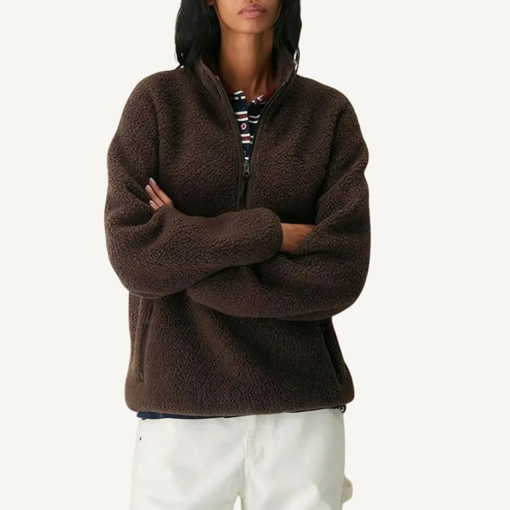 Women's Sherpa Fleece Pullover