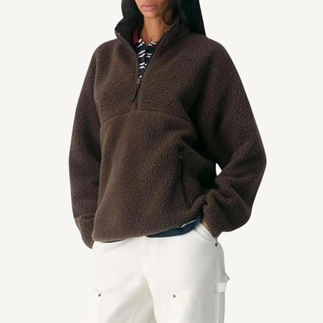 Women's Sherpa Fleece Pullover