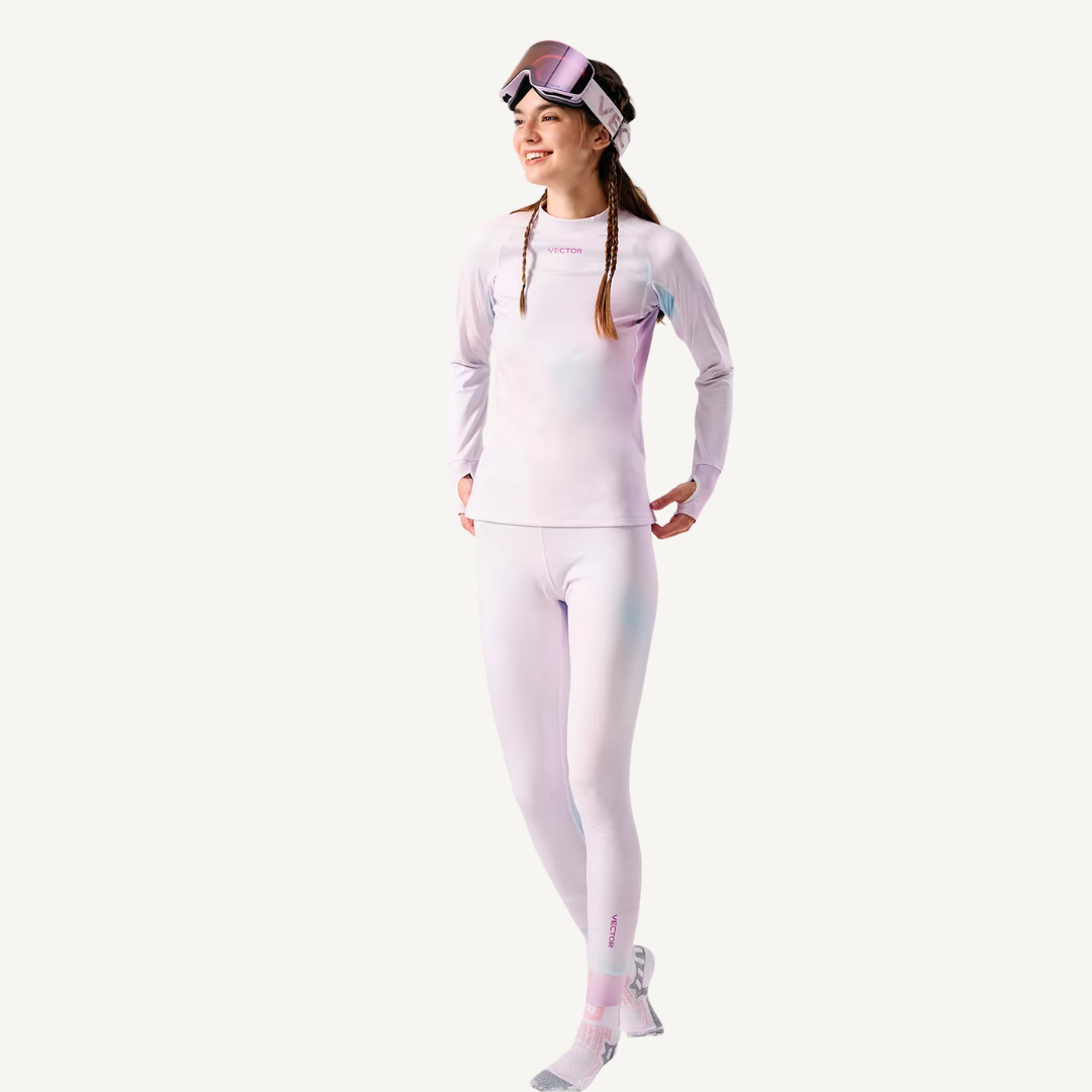 Women's Microfleece Thermal Base Layer Set