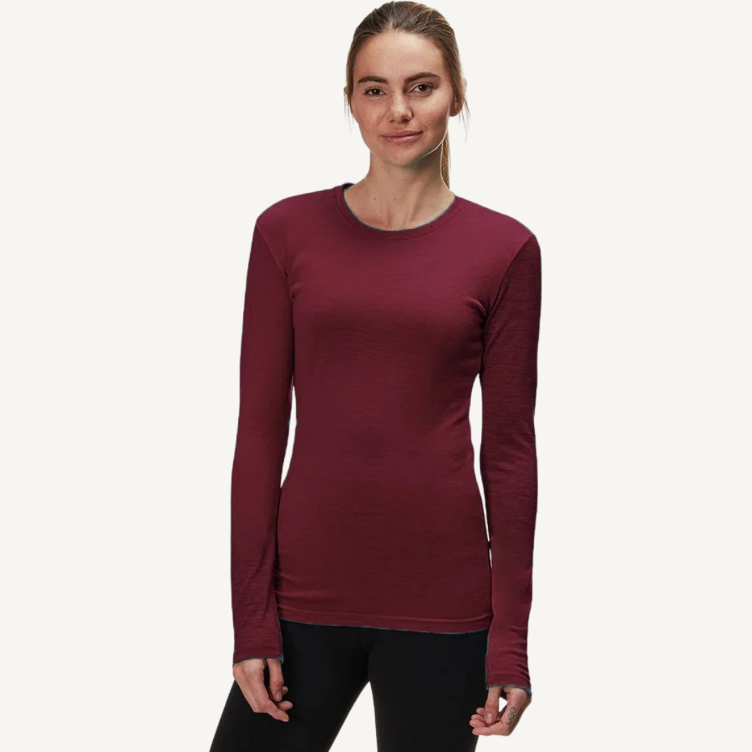 Women's 100% Merino Wool Base Layer