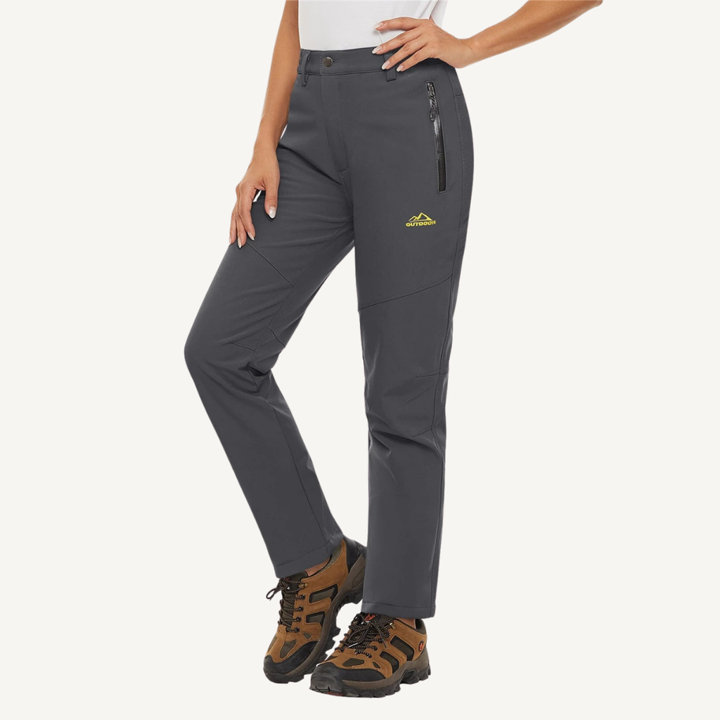Women's Fleece-Lined Softshell Trousers