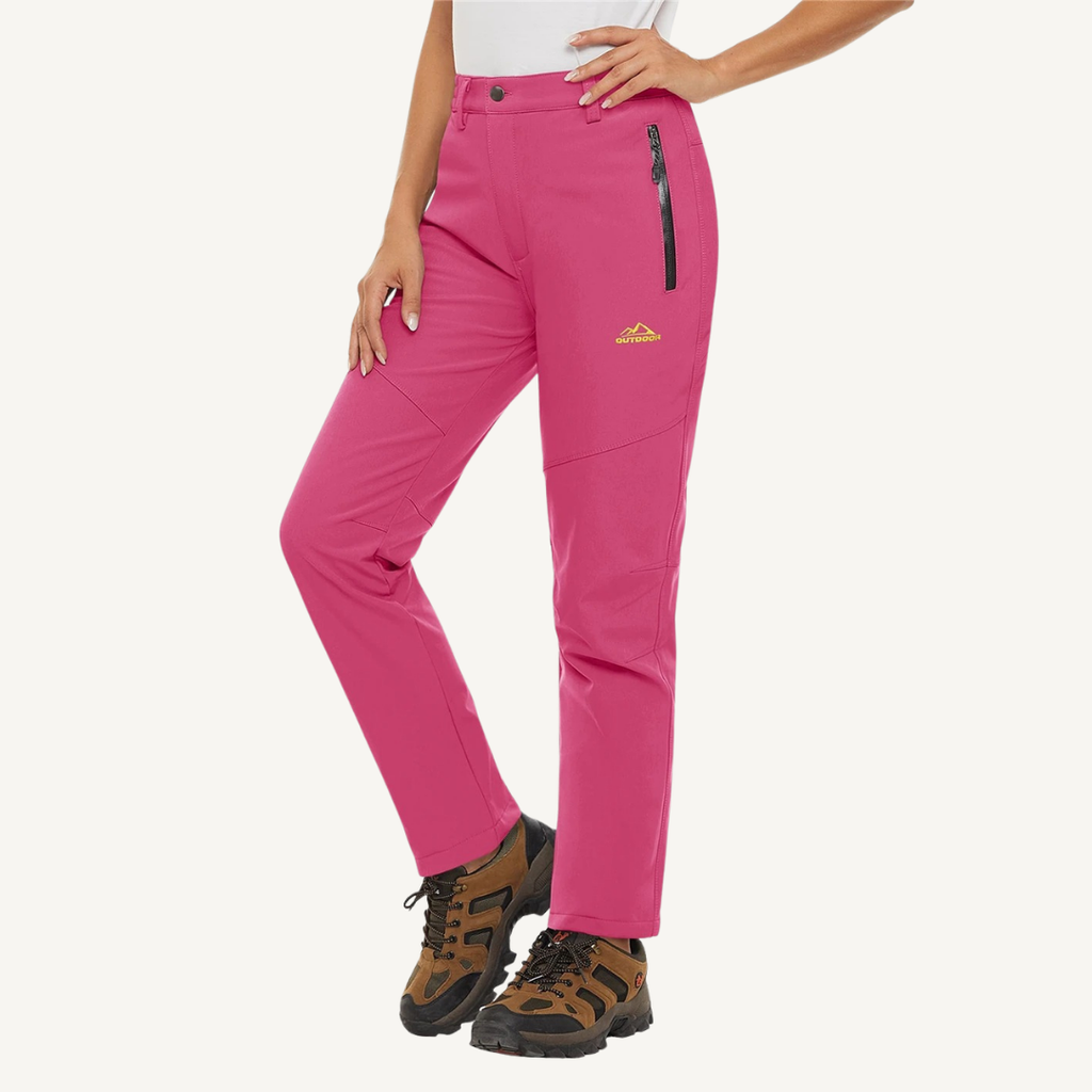 Women's Fleece-Lined Softshell Trousers