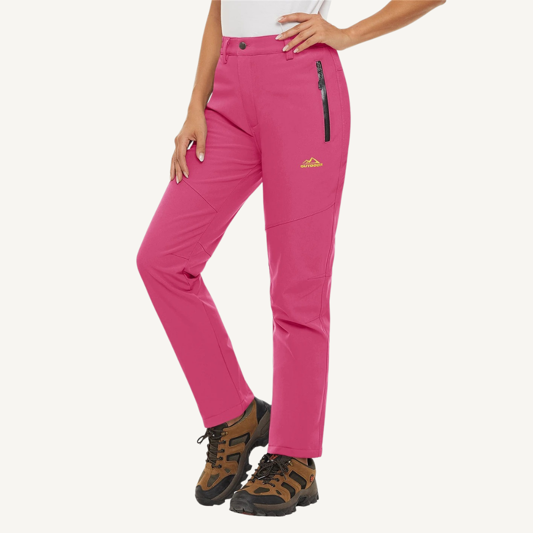 Women's Fleece-Lined Softshell Trousers