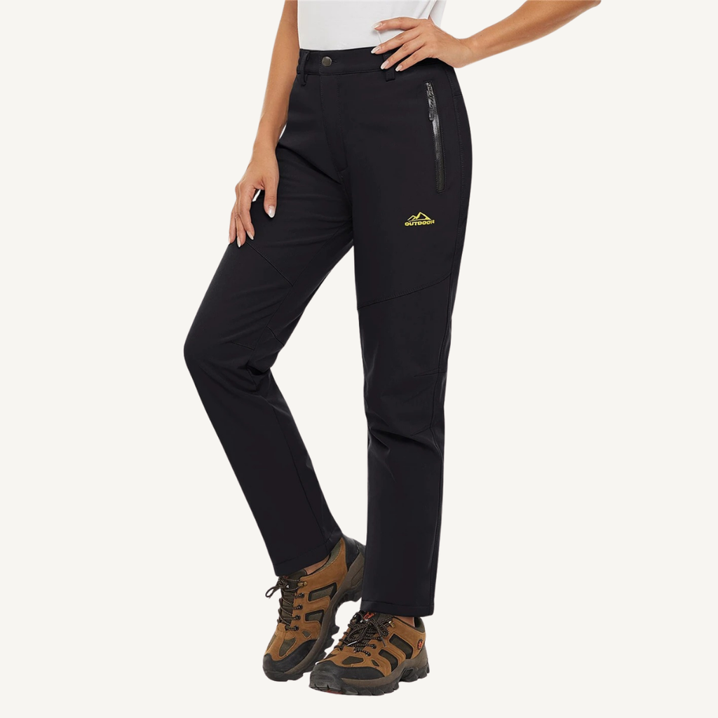 Women's Fleece-Lined Softshell Trousers