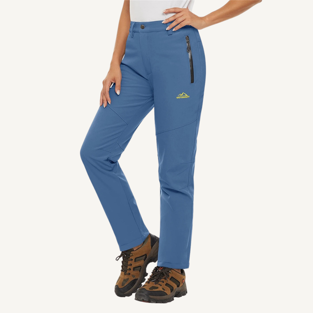 Women's Fleece-Lined Softshell Trousers
