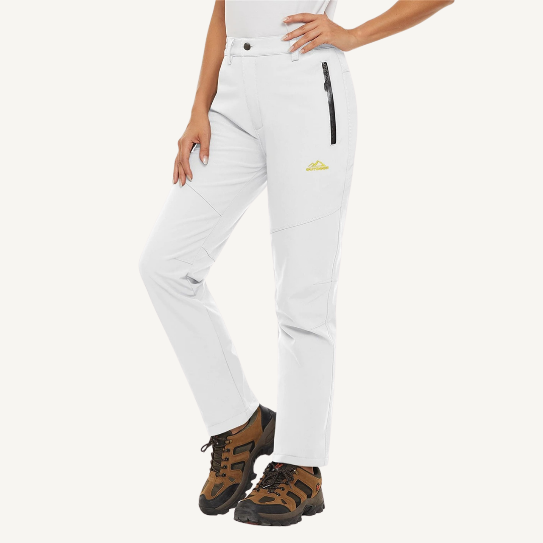 Women's Fleece-Lined Softshell Trousers