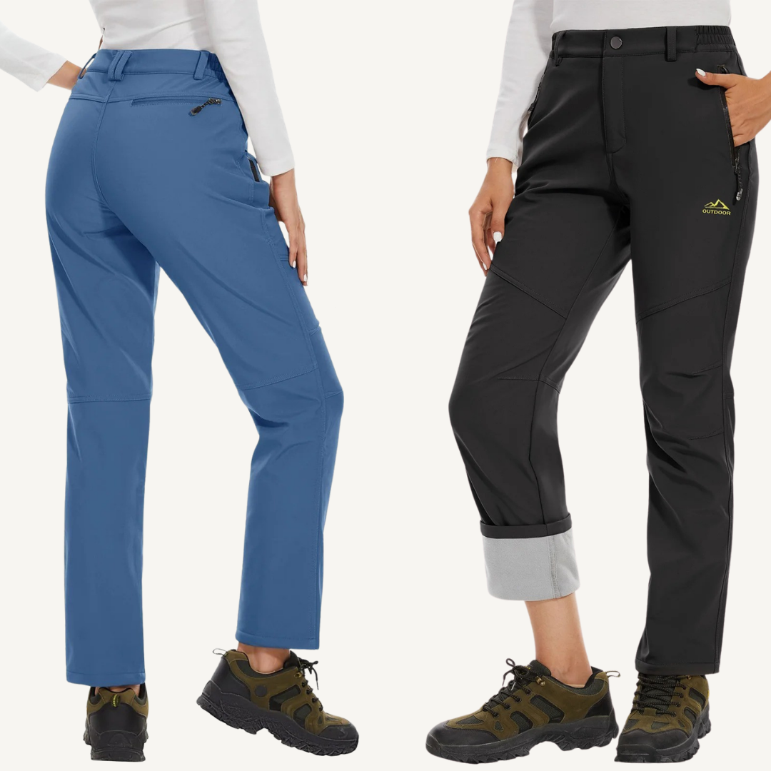 Women's Fleece-Lined Softshell Trousers
